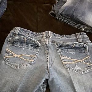 Comfortable blue jeans